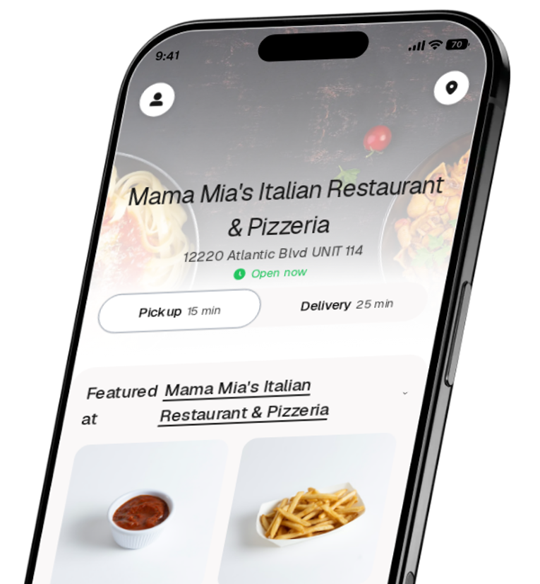 Mama Mia's Italian Restaurant & Pizzeria app preview